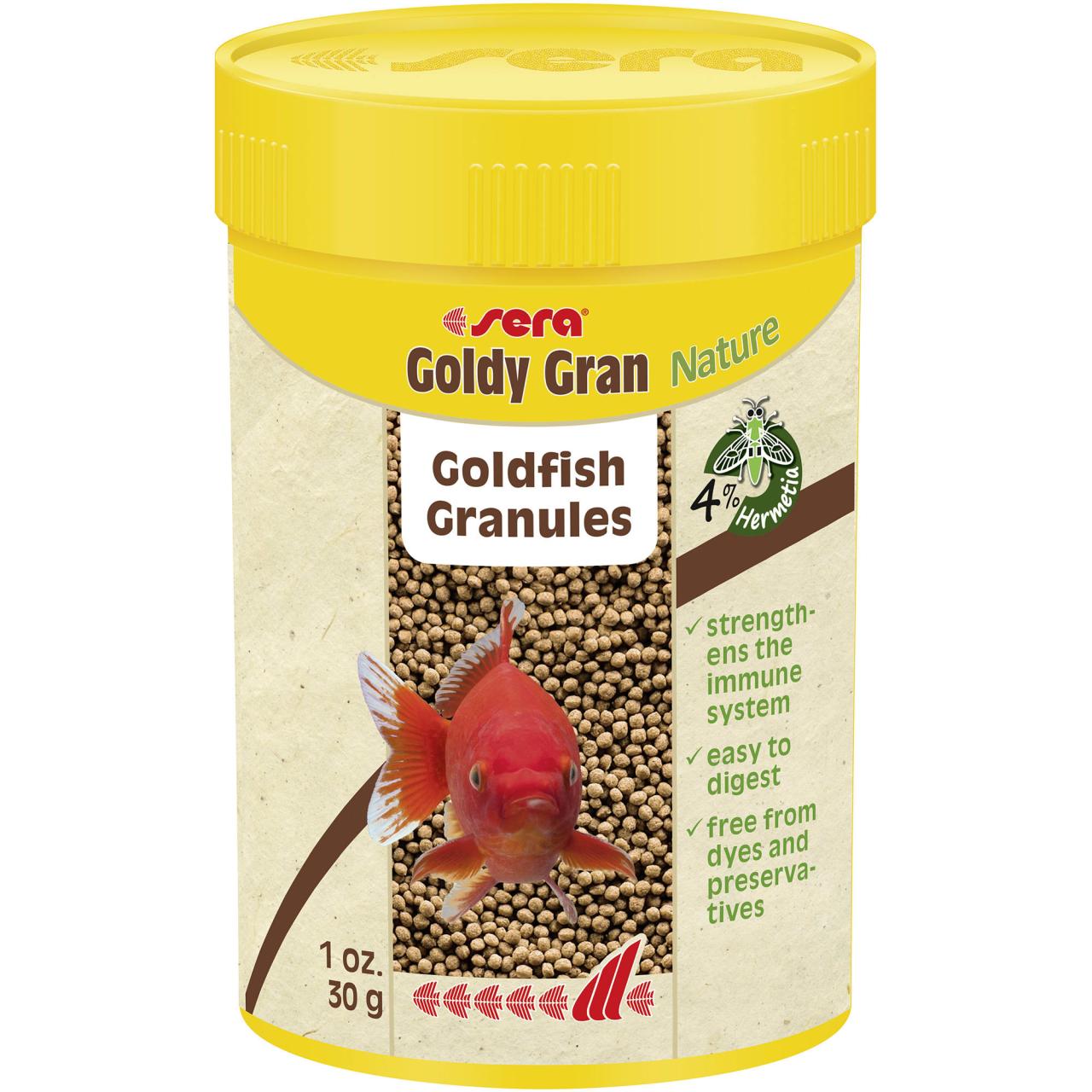 Food sera goldy goldfish gran nature petco oz